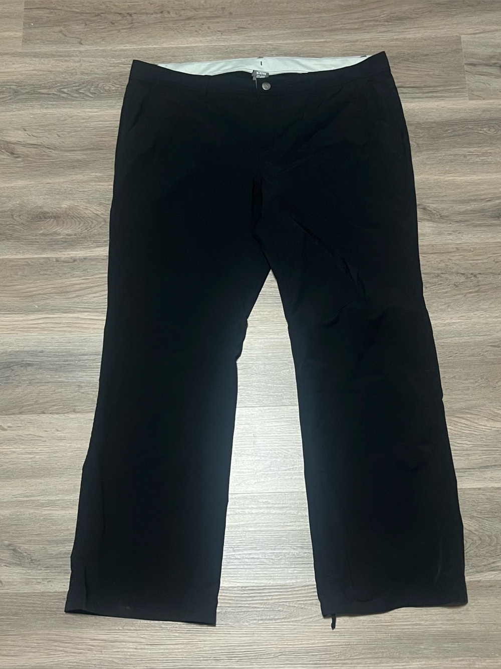 REI 16 Petite Pants Black Quick Dry Nylon Hiking Outdoor Pockets Straight Leg
